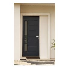 Cadre en béton blanc lisse prêt à peindre pour portes d’entrée  | Compobaie Solutions