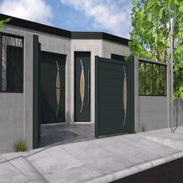 Portail en aluminium | TRIO 4