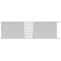 Portail coulissant Aluminium Pise avec barreaux sur-mesure | LAPEYRE SERVICES