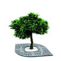 Grille d'arbre modulable | Paseo