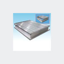 Exutoire de fumée à lames aluminium à manoeuvre pneumatique ou électrique | Madilams