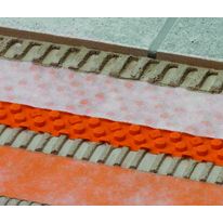 Natte drainante pour terrasses et balcons à pose collée | Schlüter DITRA-DRAIN