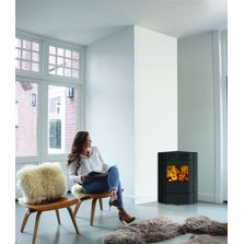 Poêle d'angle à granulés haut rendement | Isotta 94 S-Line