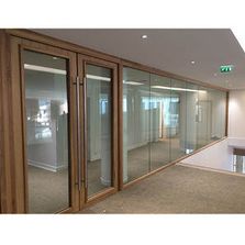 Cloison vitrée Coupe-Feu bord à bord EI 30 / EI 60 | Gamme Vision Line