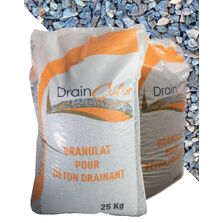 Granulat lavé pour béton drainant | DrainColor 
