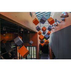 Cube acoustique et décoratif | TEMPO Mobiles