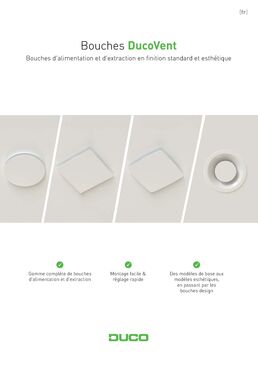 Bouche aération VMC