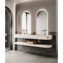 Plan de toilette autoportant avec vasque en scene&nbsp;[&hellip;]