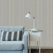 Lambris décoratif PVC à résistance humidité élevée | Havanna Silver Grey Art-Panel 