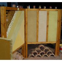 Enduit d'argile et paille respirant pour murs intérieurs | Enduit argile de base