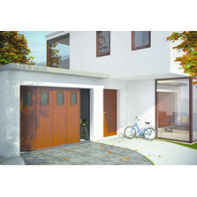 Porte sectionnelle à tablier isolé en acier | Surf Latrérale