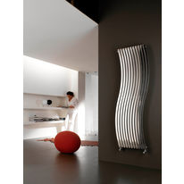 Sèche-serviettes ondulé inox poli miroir | Lola Inox Poli