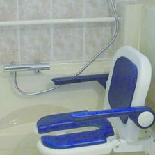 Douche Senior articulé bas pour PMR | Access Ergo