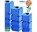 Cuve aérienne polyéthylène stockage d&#039;eau potable Aquablock modulaire 600 à 1000 litres | SITE011600