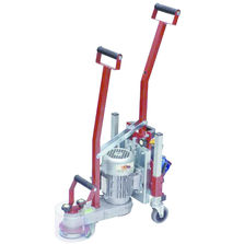 Petite ponceuse à disque sur chariot télescopique | Microtitina