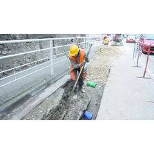 Barre à mine protégeant des risques d?’électrocution | Barre à mine isolée Nanovib