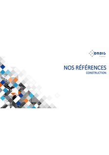 Références client - Construction // ORBIS France