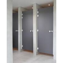 Cloisons sanitaires Porte en niche en stratifié compact 13mm