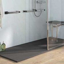 Paroi de douche fixe chromée | Level Best 