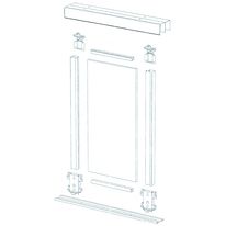 Façade de placard coulissante | Série Harmonie B22