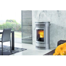 Poêle à granulés haut rendement à canalisation d'air chaud | Simpaty Line