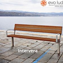 Banc public pour sénior | EVO LUD 