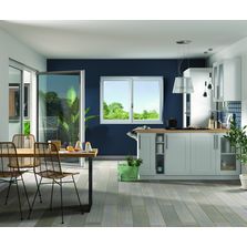 Menuiserie à profilés fins en PVC et triple vitrage standard | T81