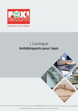 Catalogue | Antidérapants pour tapis