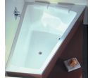 Baignoire d'angle pour deux personnes côte à côte | Paiova