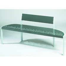 Mobilier urbain en acier thermolaqué | Graphique
