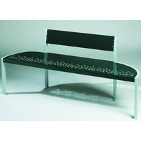 Mobilier urbain en acier thermolaqué | Graphique