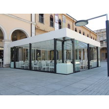 Pergola en version toiture en arc, simple pente ou double pente | ROOMY 