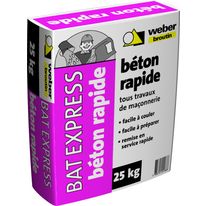 Béton à prise rapide prêt à l'emploi | Weber béton