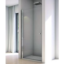 Paroi de douche en verre montée sur profilés pivots | Solino