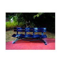 Banc à assise et dossier ondulants | Vague