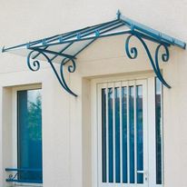 Marquises à ossature en fer