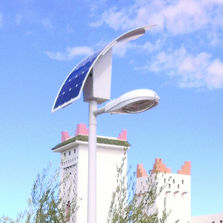 Lampadaire LED de 5 jours d'autonomie | LAMPADAIRE LED SOLAIRE COMPOSITE