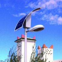 Lampadaire LED de 5 jours d'autonomie | LAMPADAIRE LED SOLAIRE COMPOSITE