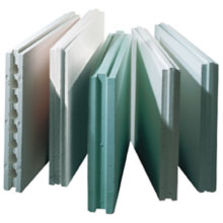 Carreaux de plâtre alvéolés de 7 cm d'épaisseur