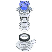 Ecoulement horizontal pour douche de plain-pied | Mini Max