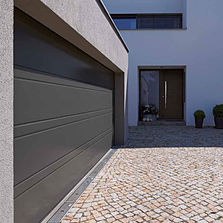 Porte de garage en acier à double paroi | LPU 42