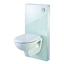 Bâti-support mince à panneau en verre monolithique | Epure