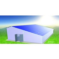 Bâtiment standardisé avec centrale photovoltaïque intégrée | Packs 36/ 100
