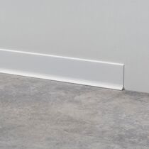 Plinthe métallique cintrables | METAL LINE 90 – aluminium anodisé jonction sol-mur parquet flottant et carrelage