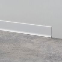 Plinthe métallique cintrables | METAL LINE 90 – aluminium anodisé jonction sol-mur parquet flottant et carrelage