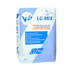 Mortier-colle amélioré allégé sans poussière pour tous types de carrelages | LG-MIX Techno O2