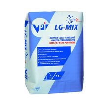 Mortier-colle amélioré allégé sans poussière pour tous types de carrelages | LG-MIX Techno O2