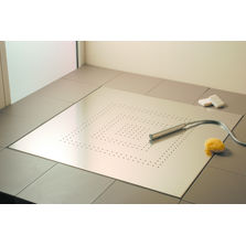 Sol en acier inoxydable pour douches à l'italienne | All Farenheit