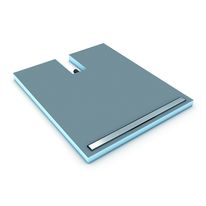 Receveur de douche à carreler avec système d'évacuation linéaire | Fundo Plano Linea