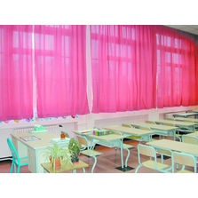 Rideaux montés sur rail jusqu'à 24 mètres de longueur | Rideaux